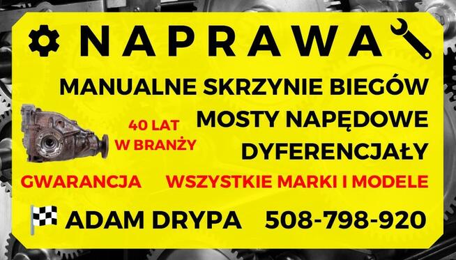 NAPRAWA DYFERENCJAŁÓW SAMOCHODY KAŻDEGO TYPU