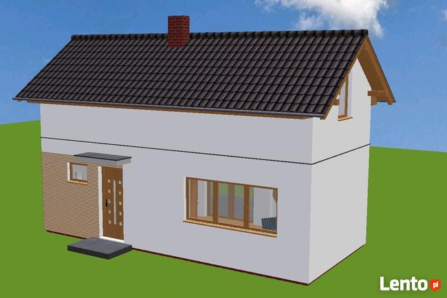 Projekt domu ZG8c - na zgłoszenie (bez pozwolenia)