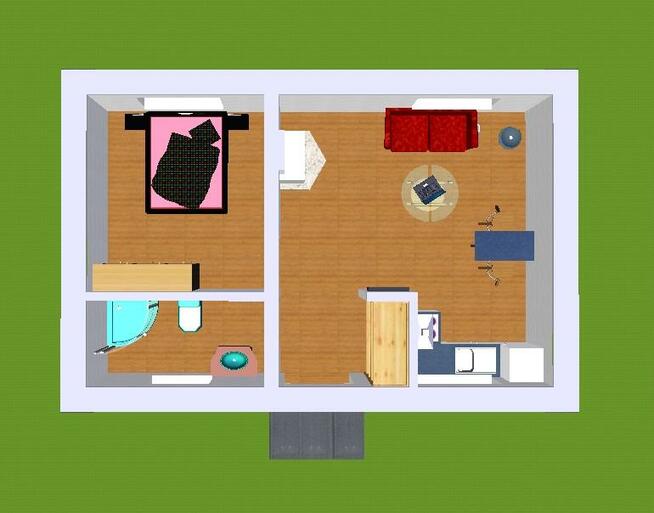 Projekt domu ZG2 - na zgłoszenie (bez pozwolenia)