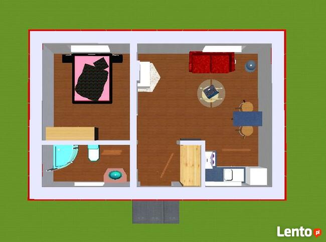 Projekt domu ZG5 - na zgłoszenie (bez pozwolenia)