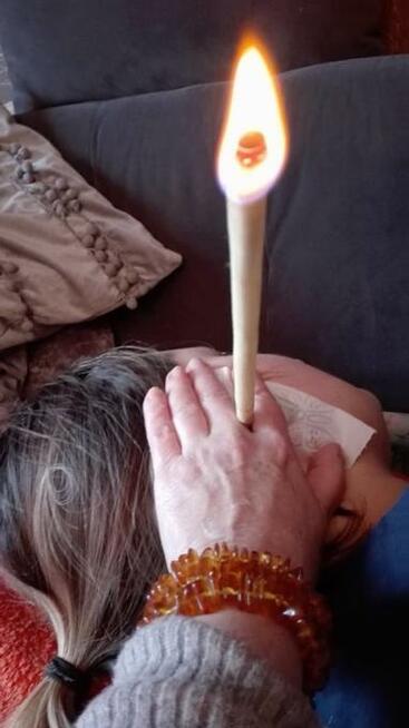 Stawianie baniek, Oczyszczanie zatok. Świecowanie uszu.