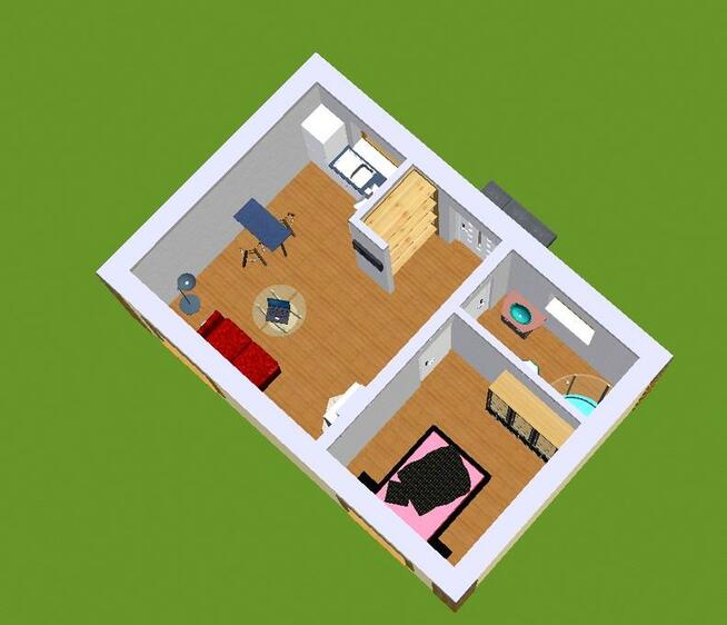 Projekt domu ZG2 - na zgłoszenie (bez pozwolenia)