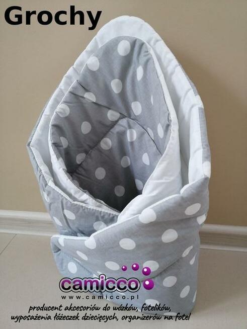 Rożek becik bawełniany 80 x 80 cm RZEP rożki beciki