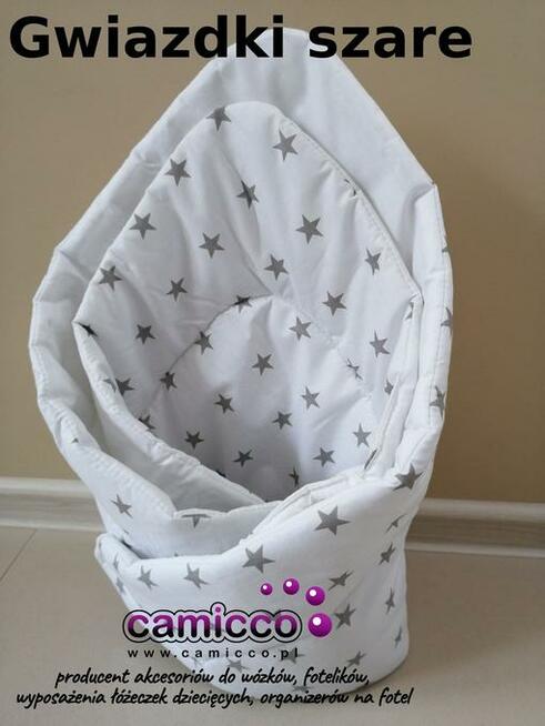 Rożek becik bawełniany 80 x 80 cm RZEP rożki beciki