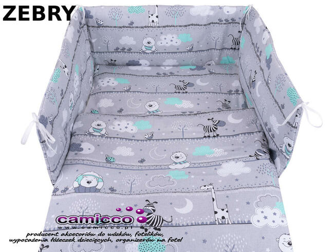 Pościel 2 el. do łóżeczka 120 x 90 cm pościele do łóżeczek