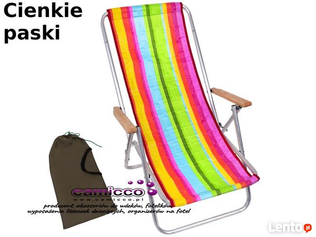 Leżak składany do torby LEŻAKI w torbie składane