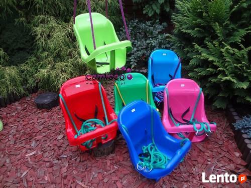 HUŚTAWKA KUBEŁKOWA FOTELIK PASY BEZPIECZEŃSTWA huśtawki