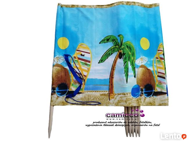 Parawan plażowy 6 metrów PARAWANY plażowe