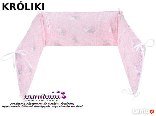 Ochraniacz na boki do łóżeczka boczki OCHRANIACZE 180 x 30