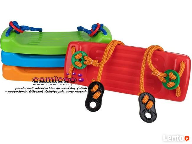 KOLOROWA HUŚTAWKA DESKA LUX