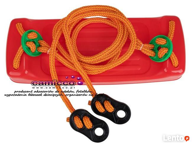 KOLOROWA HUŚTAWKA DESKA LUX