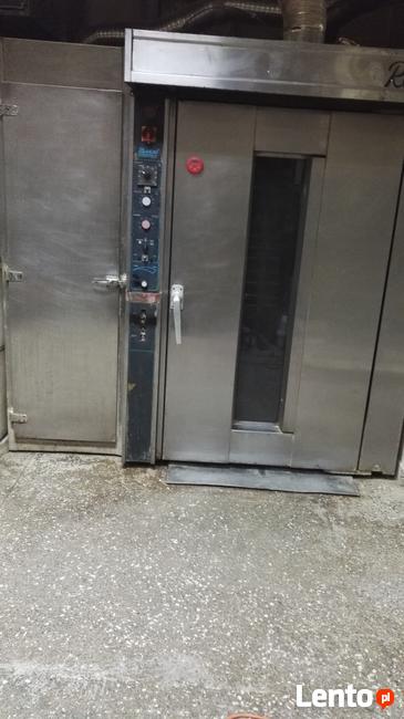 Piec obrotowy REVENT piekarnia, cukiernia, garmaż + 4 wózki