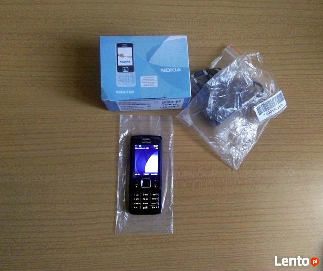 NOWA Nokia 6300> Czarna> Komplet> Bez SIMlocka