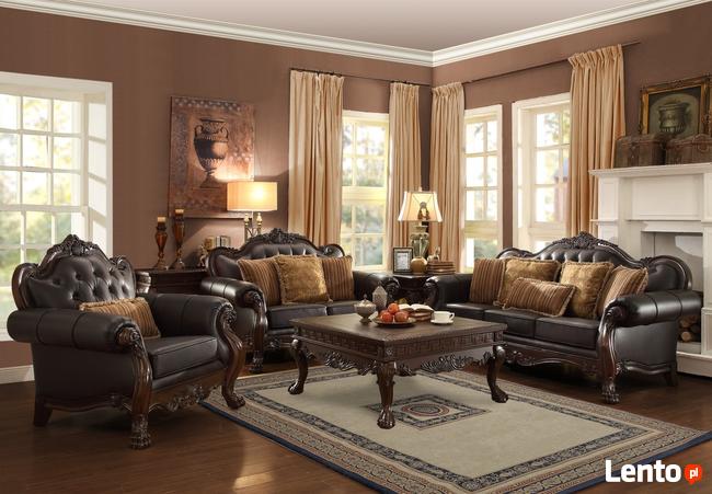 Stylowy komplet wypoczynkowy do salonu