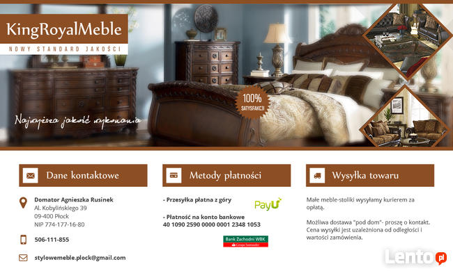 Stylowy komplet wypoczynkowy do salonu