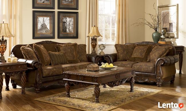 Stylowy komplet wypoczynkowy do salonu