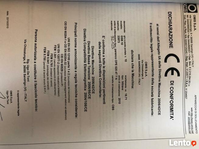 suwnice jak nowe 5, 10, 15 T