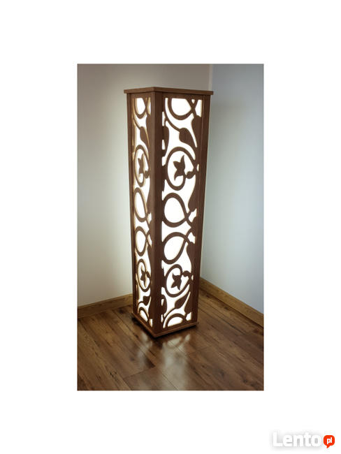 Lampa ażurowa - podłogowa