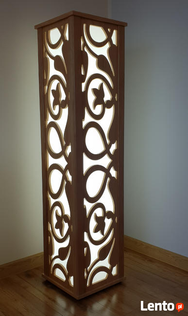 Lampa ażurowa - podłogowa