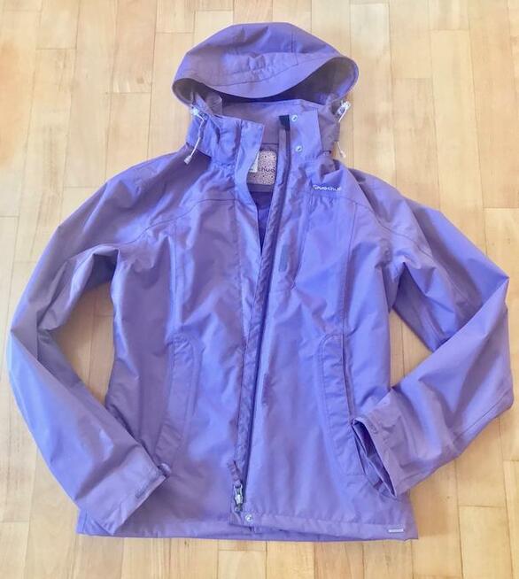 Kurtka QUECHUA Trekkingowa - Rozmiar 38 - Kolor FIOLET