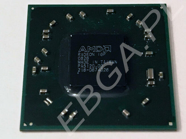 Chipset Układ ATI BGA AMD 216-0674026 08r kulki