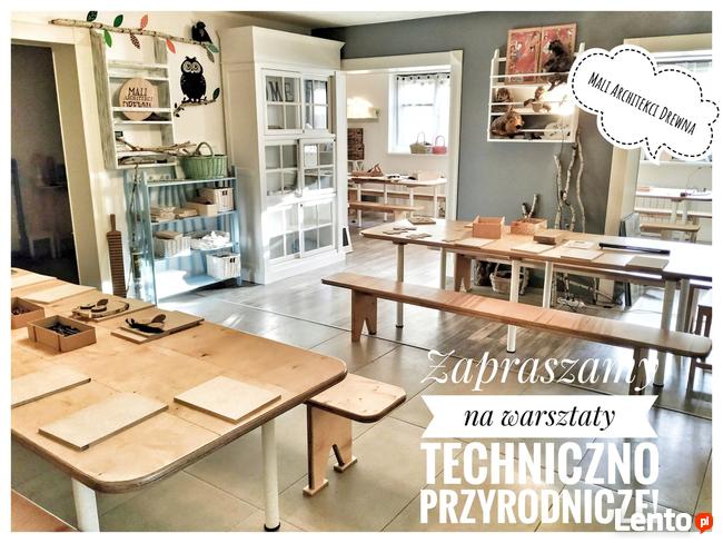 Zajęcia warsztaty stolarskie dla dzieci. Edukacja techn-przy