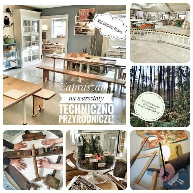 Zajęcia warsztaty stolarskie dla dzieci. Edukacja techn-przy