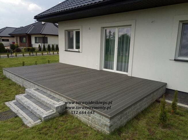 deski tarasowe kompozytowe wpc tarasy balkony montaz polska