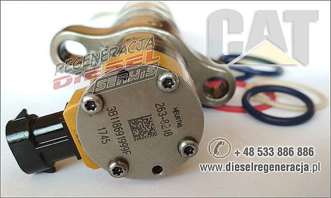 Pompowtryskiwacz CAT C7 C9 HEUI 3126 regeneracja.