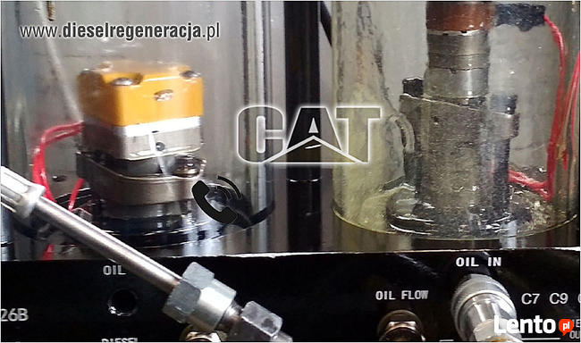 Pompowtryskiwacz CAT C7 C9 HEUI 3126 regeneracja.