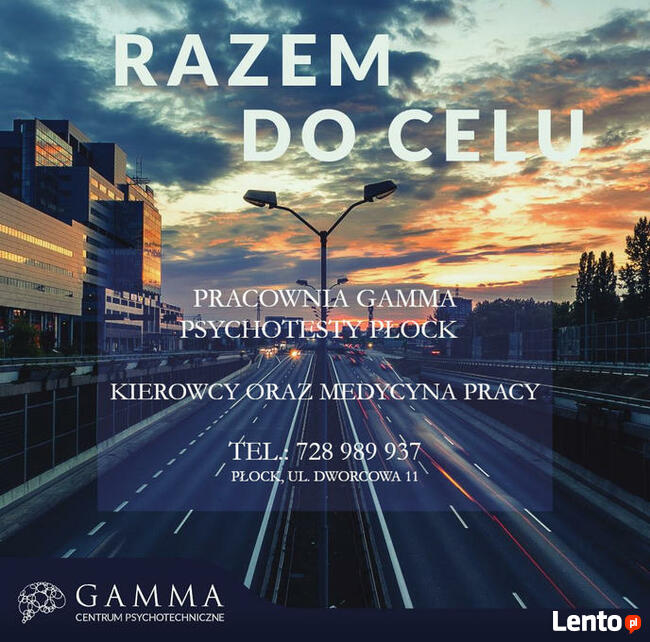 Badania psychologiczne dla Kierowców i Grup Zawodowych