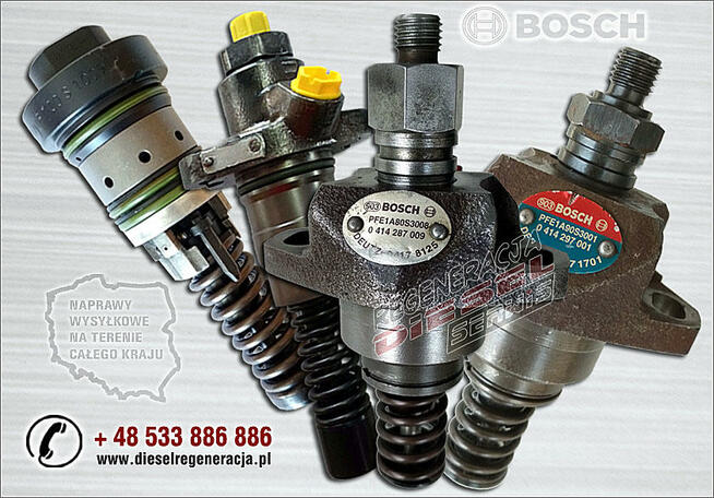 POMPY WTRYSKOWE UPS/PLD NAPRAWA.