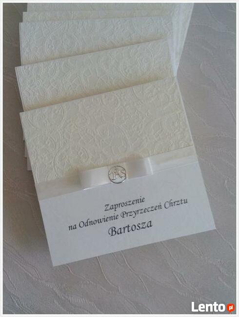 Zaproszenia na komunie