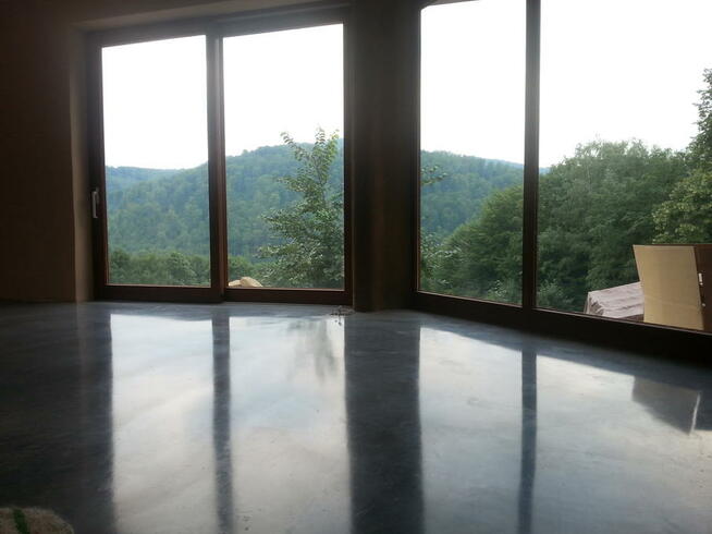 Mikrocement beton polerowany.