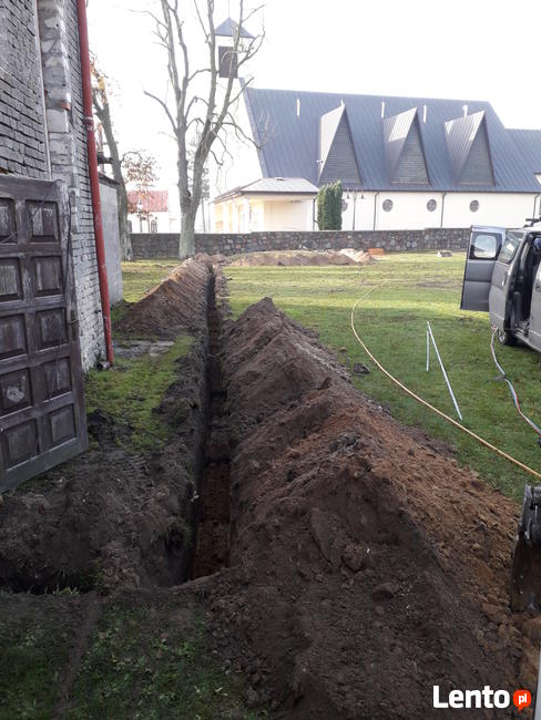 Usługi minikoparką wykopy przeciski Siedlce i okolice.