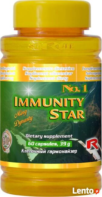 IMMUNITY STAR to ziołowe wsparcie odporności