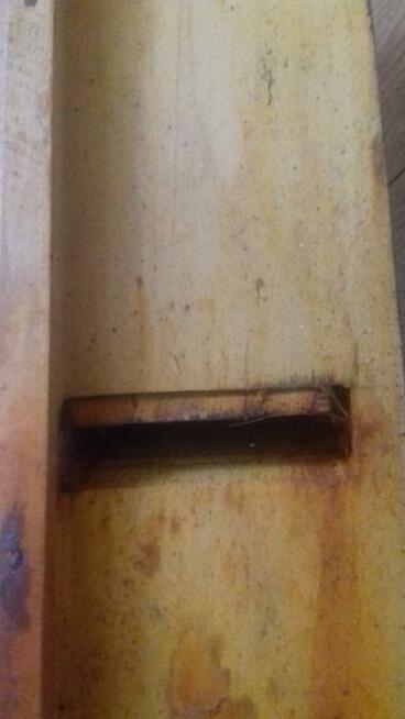 hebel zabytkowy , drewniany