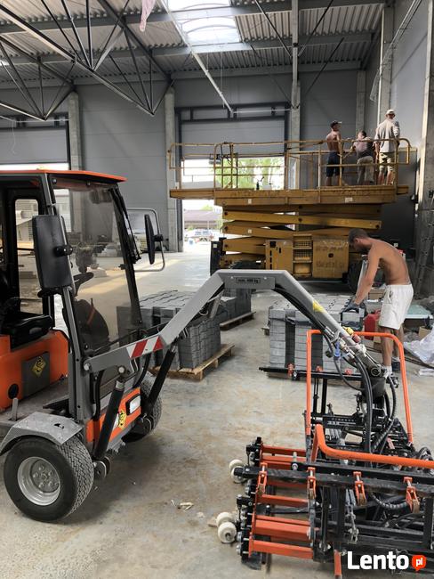 Układanie i sprzedaż kostki brukowej