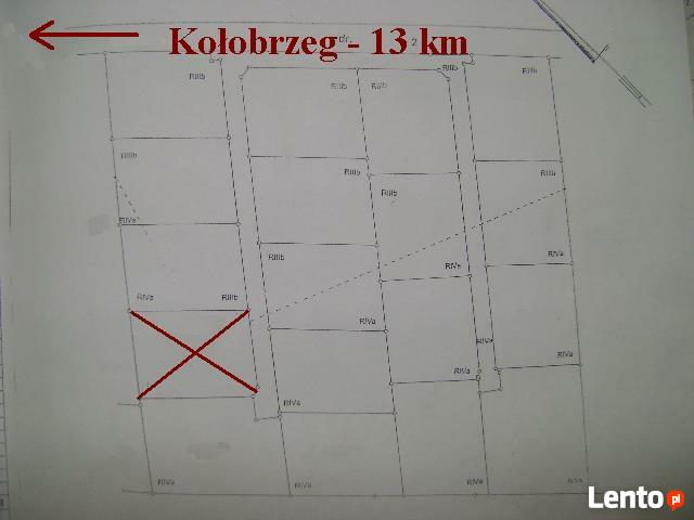 Działka Ząbrowo gm. Kołobrzeg - 13 km