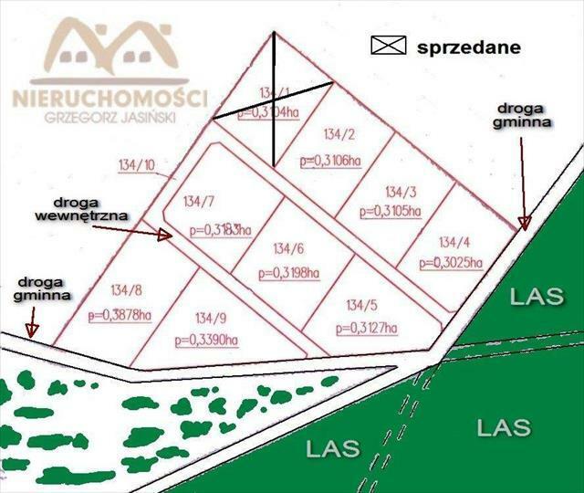 Działka siedliskowa Skoszewo gm. Wolin