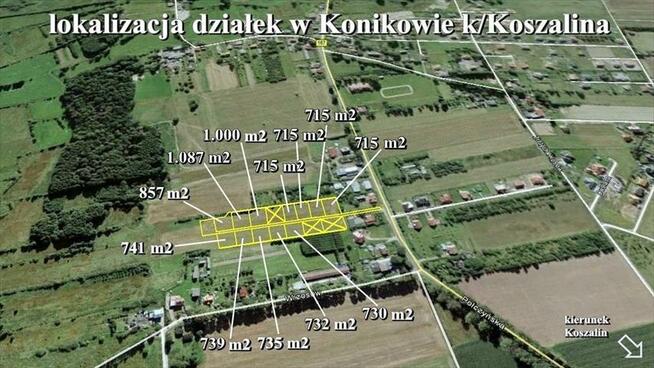 Działka Konikowo gm. Świeszyno