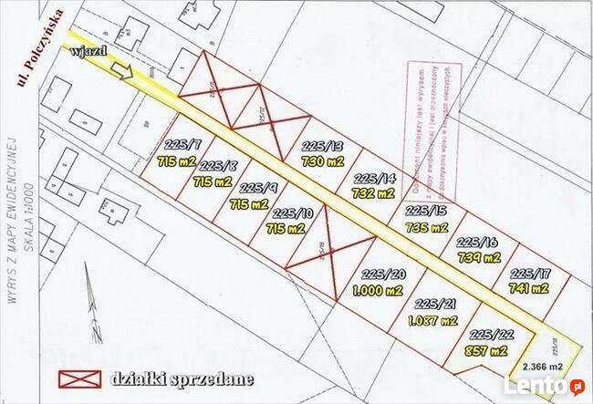 Działka Konikowo gm. Świeszyno