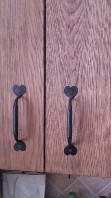 Prezent Kołatka na drzwi kuta kowalska Unikatowa rekodzieło