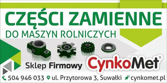 CYNKOMET - CZĘŚCI ZAMIENNE DO MASZYN ROLNICZYCH CYNKOMET