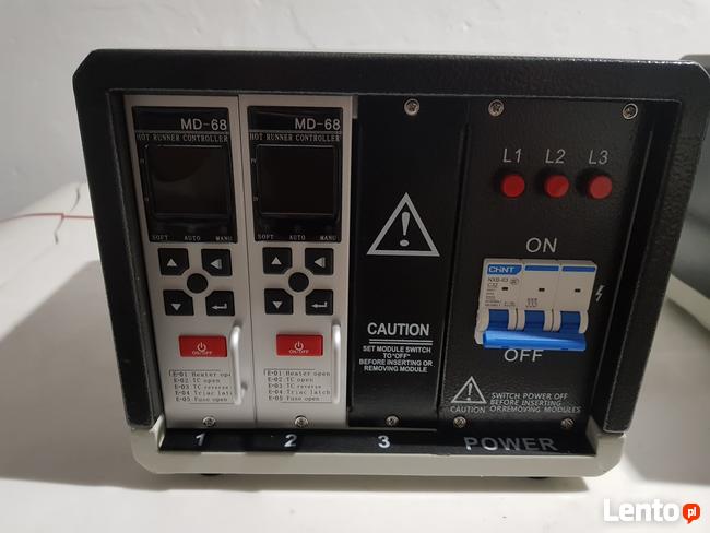 Termoregulator grzanych kanałów Sterownik 6,8,10,12 stref