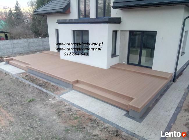 deski kompozytowe tarasowe tarasy balkony montaz