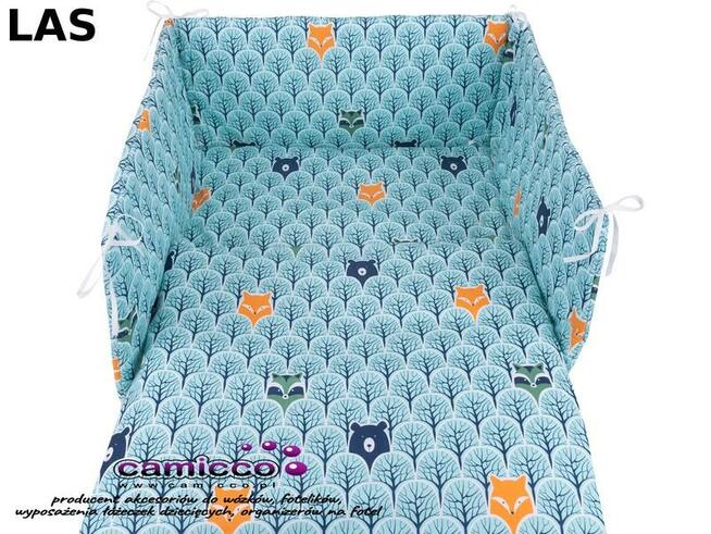 POŚCIEL 3 elementowa 120x90 BAWEŁNA 100% + ochraniacz