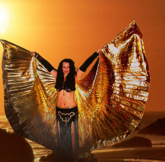 Taniec brzucha-nauka, pokazy tańca