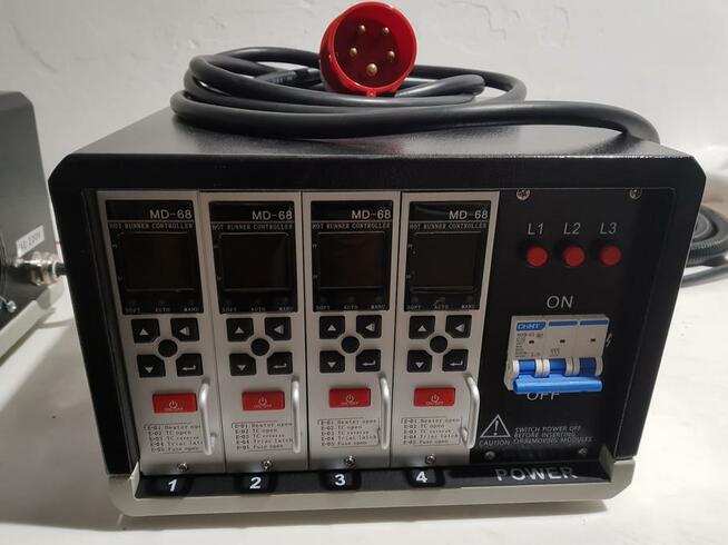 Termoregulator grzanych kanałów Sterownik 6,8,10,12 stref