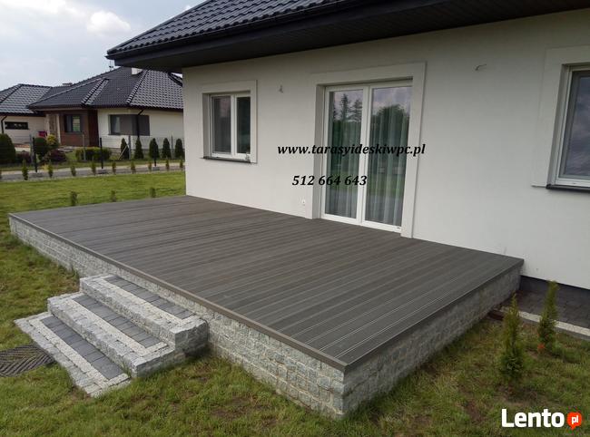 deski kompozytowe tarasowe tarasy balkony montaz